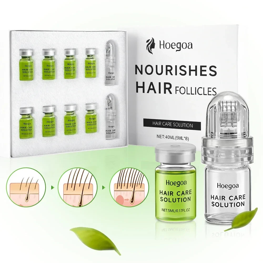 Hoegoa Hair Growth Serum and Scalp Care Kit