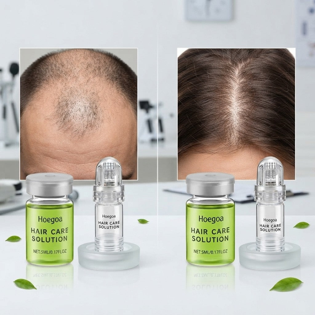 Hoegoa Hair Growth Serum and Scalp Care Kit