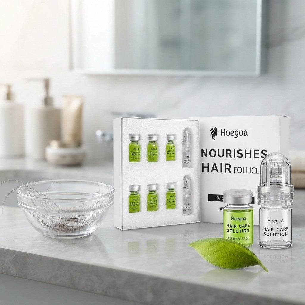 Hoegoa Hair Growth Serum and Scalp Care Kit